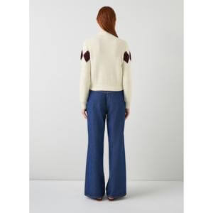 L.K. Bennett Meera Argyle Sweater